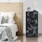 Sorbus Dresser with 4 Drawers - Bedside Furniture & Night Stand End Table Dresser with Steel Frame, Wood Top, Easy Pull Fabric Bins for Home, Bedroom Accessories, Office & Dorm